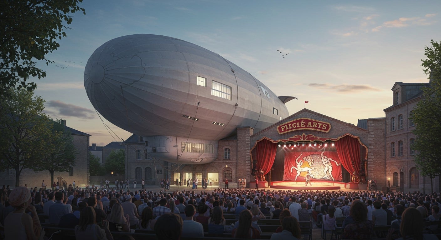 Découvrez le futur pôle cirque de Châlons-en-Champagne, un projet innovant mêlant culture et tourisme, prévu pour 2029. Un atout majeur pour la ville !