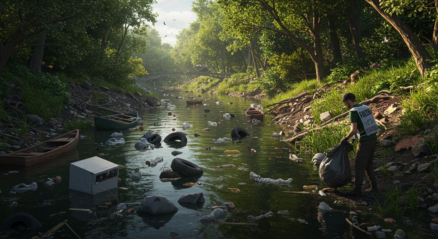 À Cergy, des campements illégaux polluent l’Oise avec des déchets. Quelles solutions pour préserver cette rivière ? Découvrez l’urgence écologique.