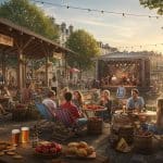 Pont-de-l’Arche : Une Guinguette Festive Anime la Seine