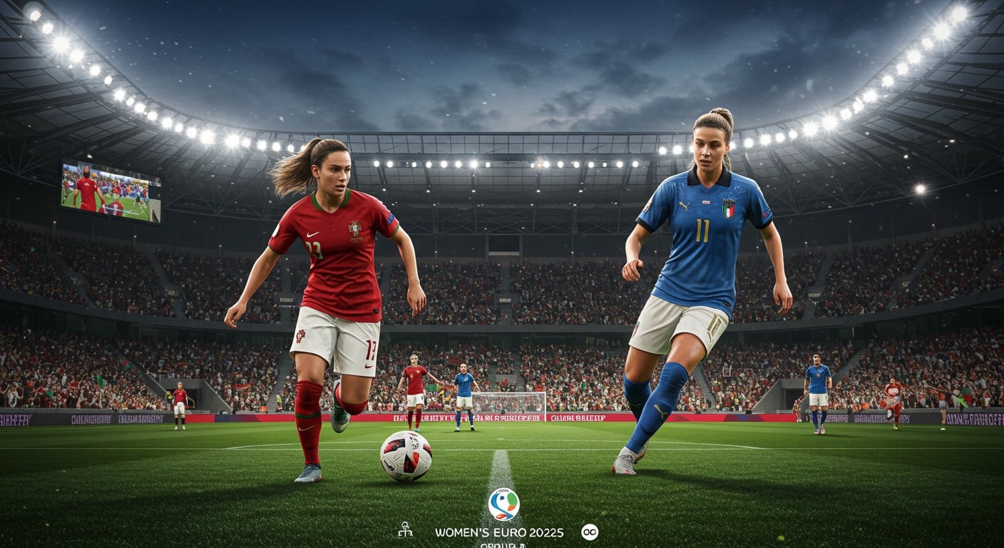 Portugal-Italie à l’Euro féminin 2025 : découvrez l’heure, la chaîne TV et les enjeux de ce match crucial de poule B à Genève. Ne manquez rien !