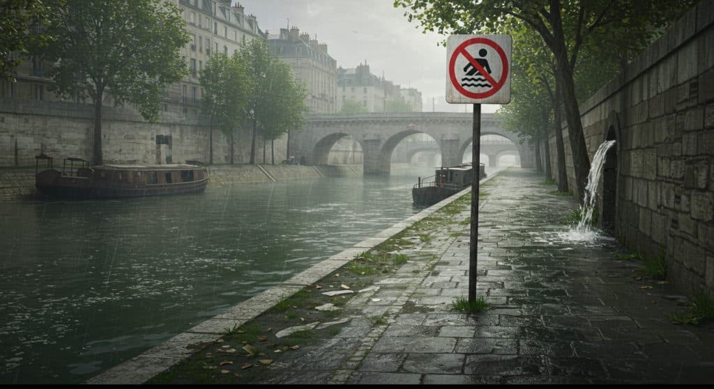 Pourquoi Interdire la Baignade dans la Seine Après la Pluie