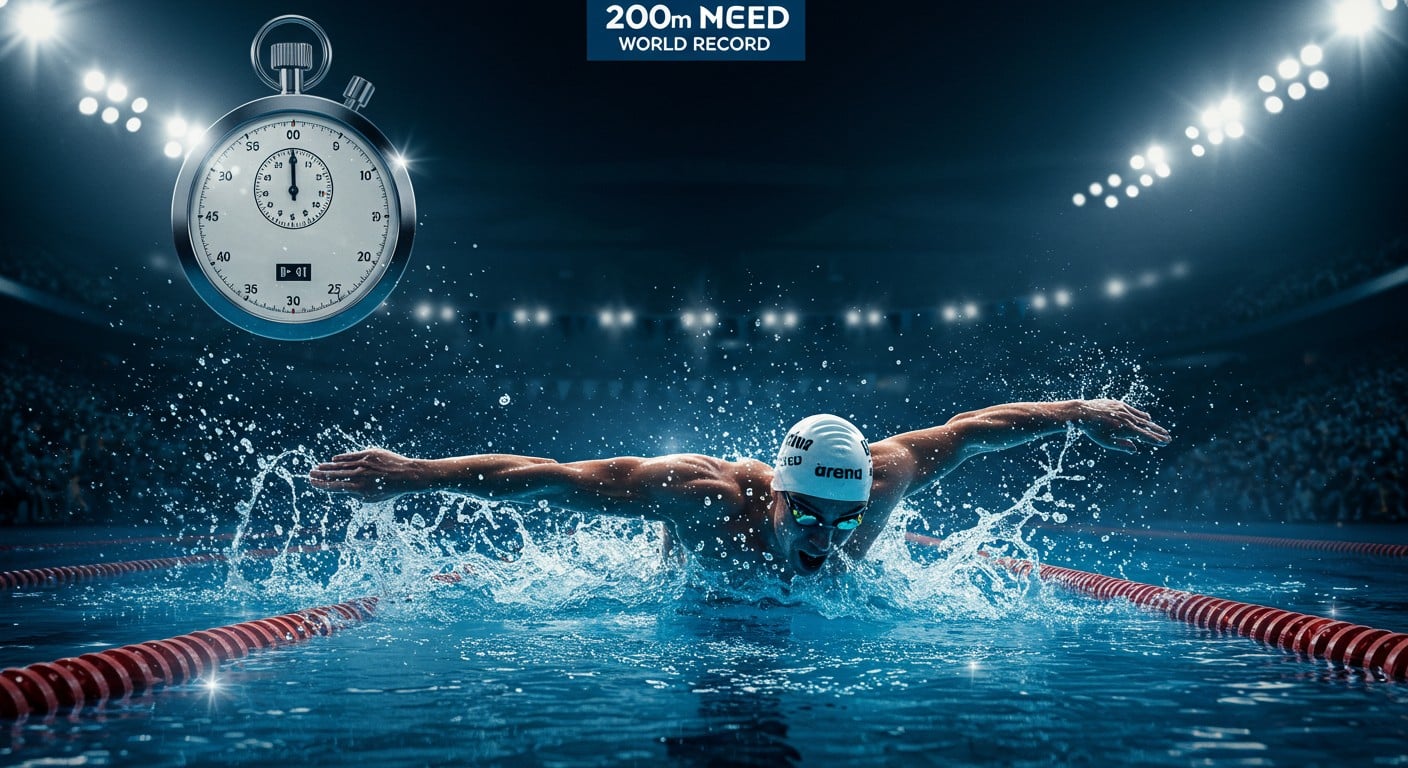 Léon Marchand réduit son programme aux Mondiaux de Singapour pour viser le record du monde en 200m 4 nages. Découvrez sa stratégie et ses ambitions !