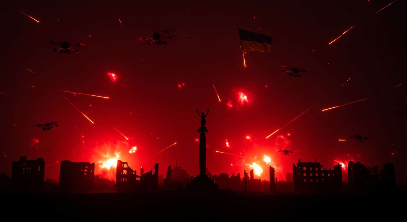 En 2025, les attaques russes en Ukraine explosent avec drones et missiles. Quels facteurs expliquent cette escalade ? Découvrez les raisons et implications.