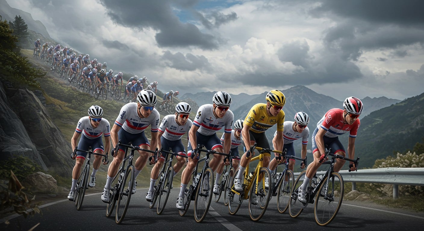 Les équipes françaises peinent sur le Tour de France 2025, sans victoire ni podium. Découvrez pourquoi elles luttent et leurs espoirs pour briller.