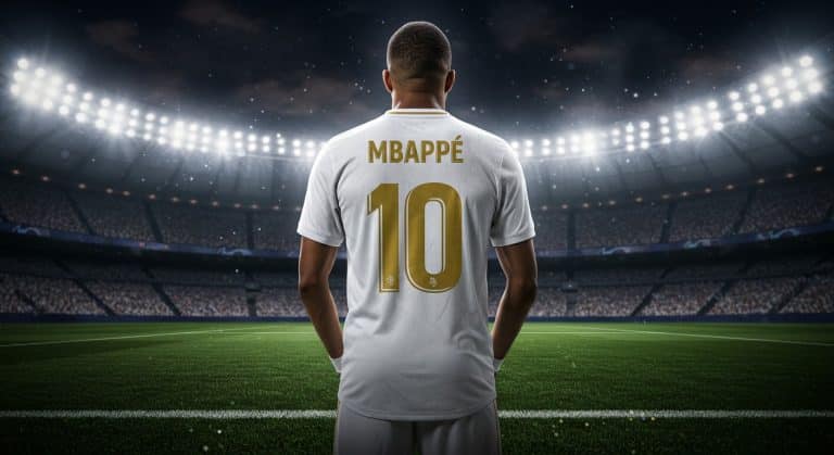 Pourquoi Mbappé Abandonne le Numéro 9 au Real Madrid