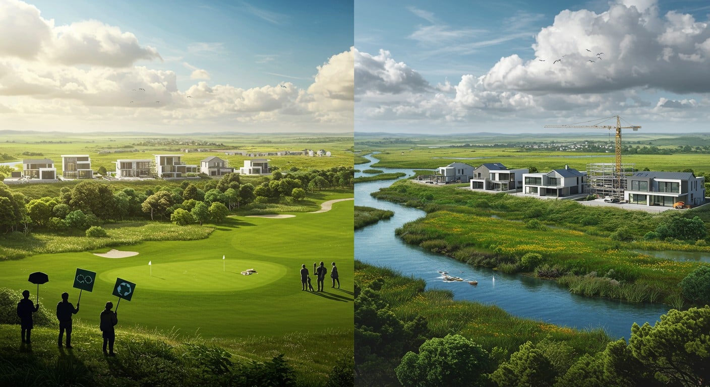 Un projet immobilier au golf de Deauville divise : écologie contre tourisme. Découvrez les enjeux, les débats et l'impact sur la région. Lisez la suite !