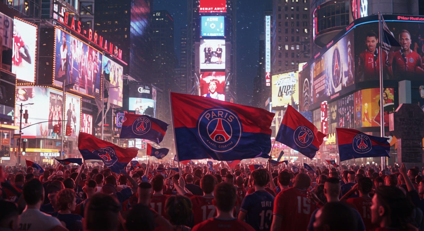 Le PSG enflamme New York avec ses fans et sa finale en Coupe du Monde des Clubs 2025. Découvrez l’engouement américain pour le foot !