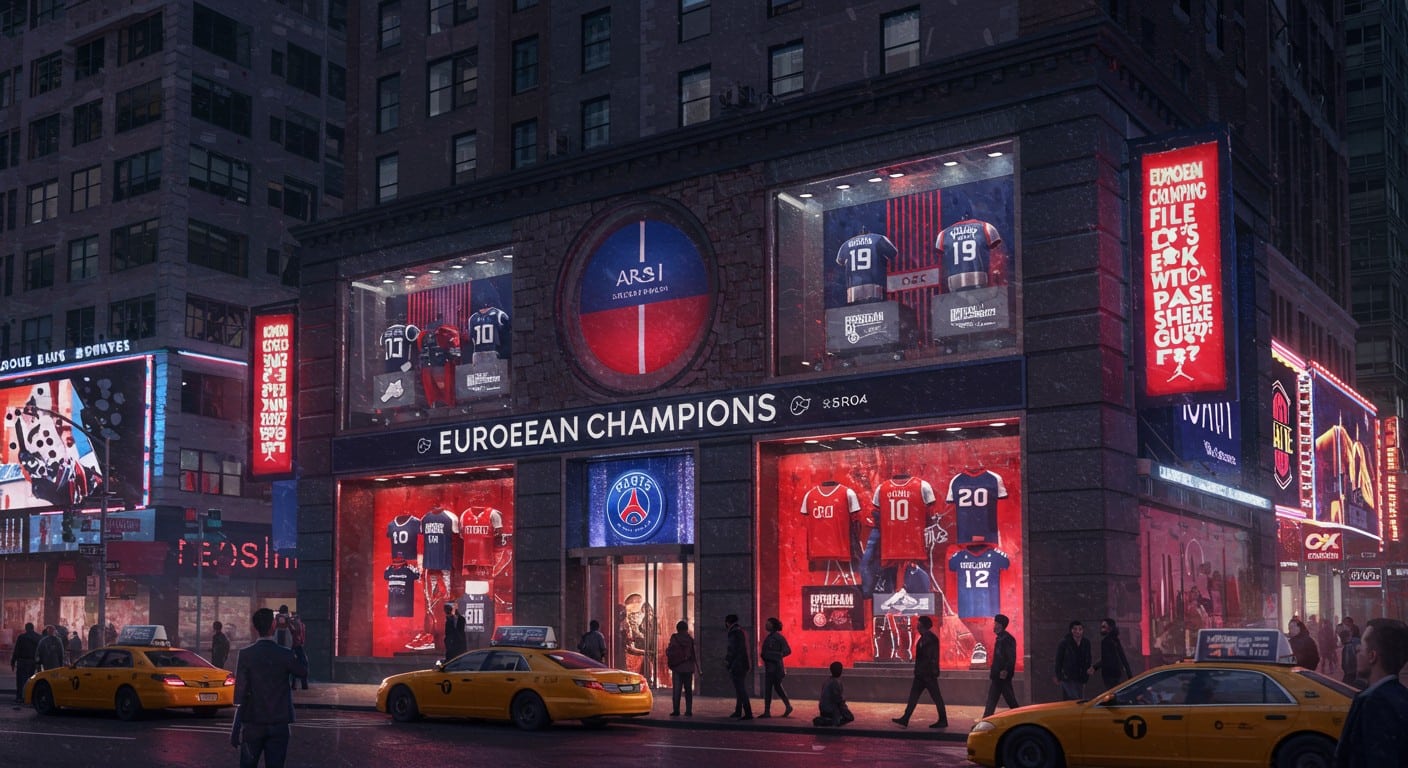 Le PSG conquiert New York avec sa boutique 5e Avenue et sa victoire en Ligue des champions. Découvrez comment le club séduit l'Amérique !