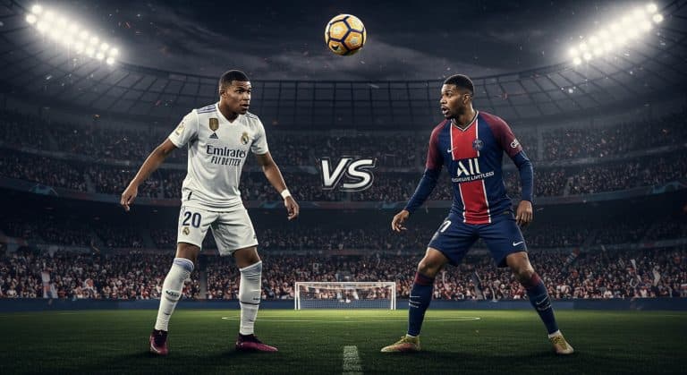 PSG-Real Madrid : Mbappé Titulaire, Duel Épique en Vue