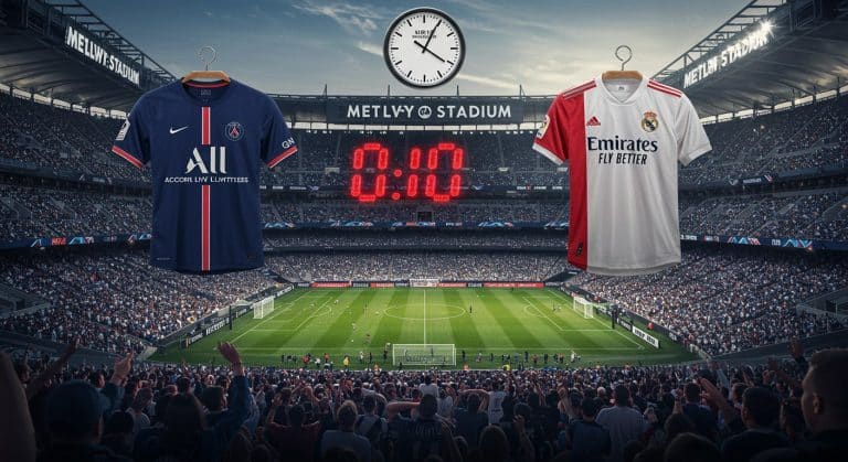 PSG-Real Madrid : Retard et Tensions en Demi-Finale