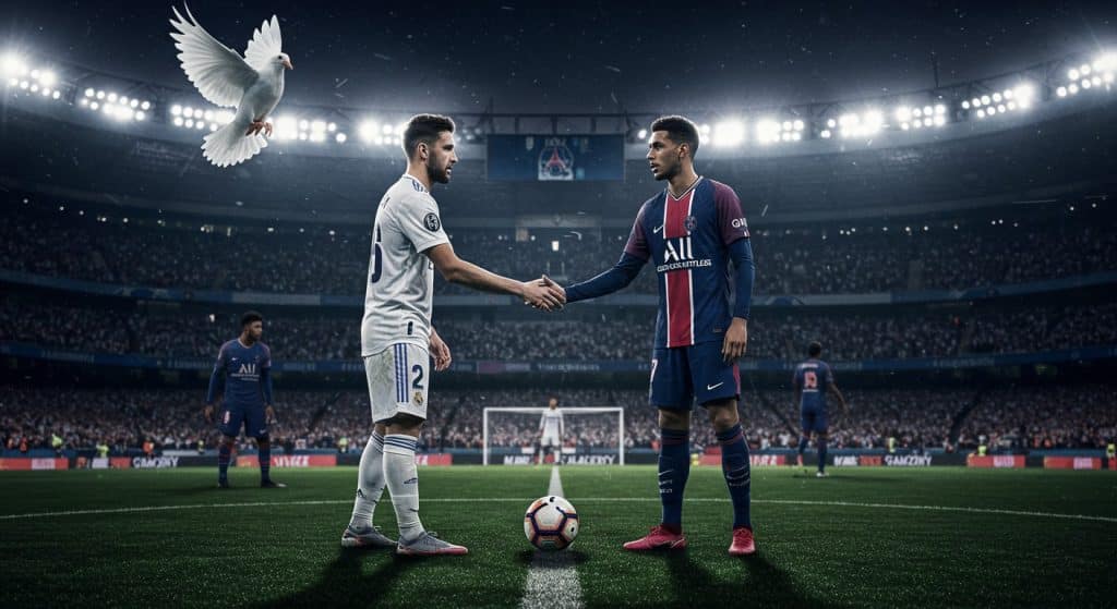 PSG-Real Madrid : Un Match Sous le Signe de la Détente