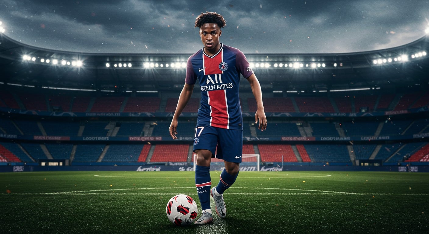 Quentin Ndjantou, jeune attaquant du PSG, signe son premier contrat pro. Découvrez son parcours, ses ambitions et l’avenir du club parisien.