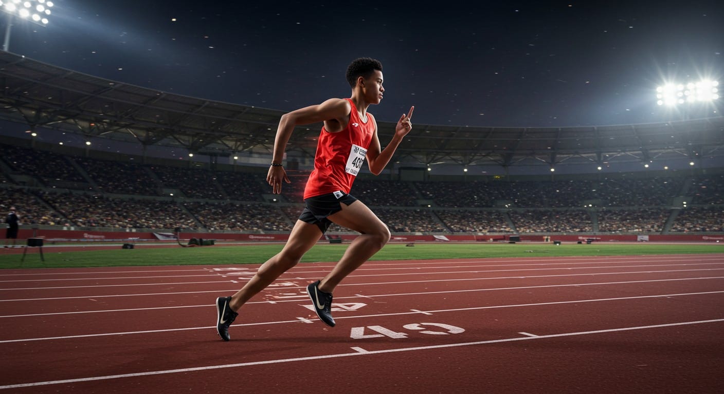 Quincy Wilson, 17 ans, impressionne avec un chrono de 44"10 sur 400 m. Découvrez le parcours fulgurant de ce jeune Américain, star montante de l'athlétisme !