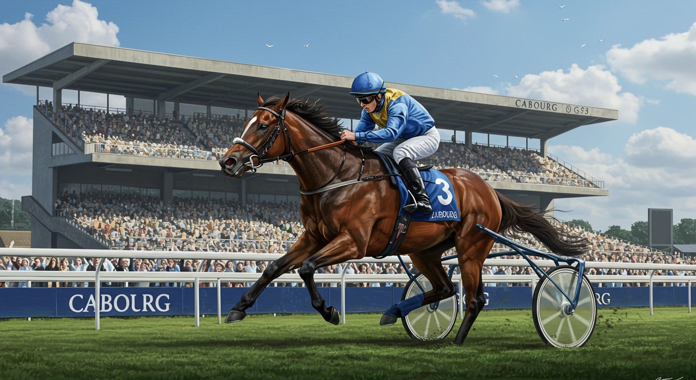 Jotunn du Dôme remporte le quinté à Cabourg grâce à Philippe Daugeard. Découvrez les détails de cette course palpitante et ses surprises !