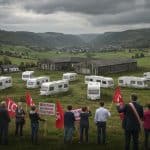 Rassemblement à Grostenquin : Les Maires de Moselle Disent Non