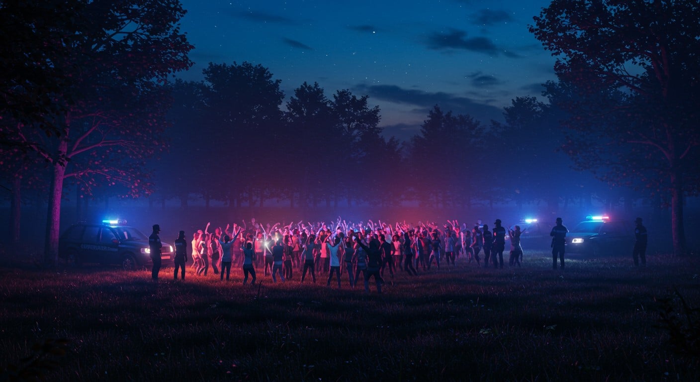Une rave-party illégale réunit 200 teufeurs en Seine-et-Marne. Bruit, drogues, contrôles : plongez dans cet événement nocturne qui secoue la région.