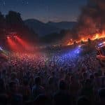 Rave-Party Illégale en Lozère : 12 000 Fêtards Malgré un Drame