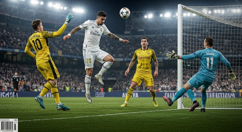 Real Madrid-Dortmund : Mbappé Brille, Courtois Sauve