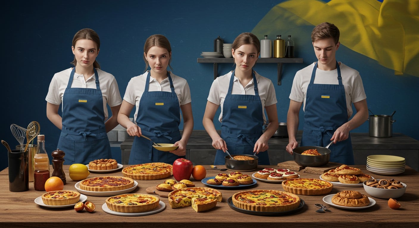 Des réfugiés de Marioupol apprennent la cuisine française au Havre. Découvrez leur parcours émouvant et leur restaurant éphémère !