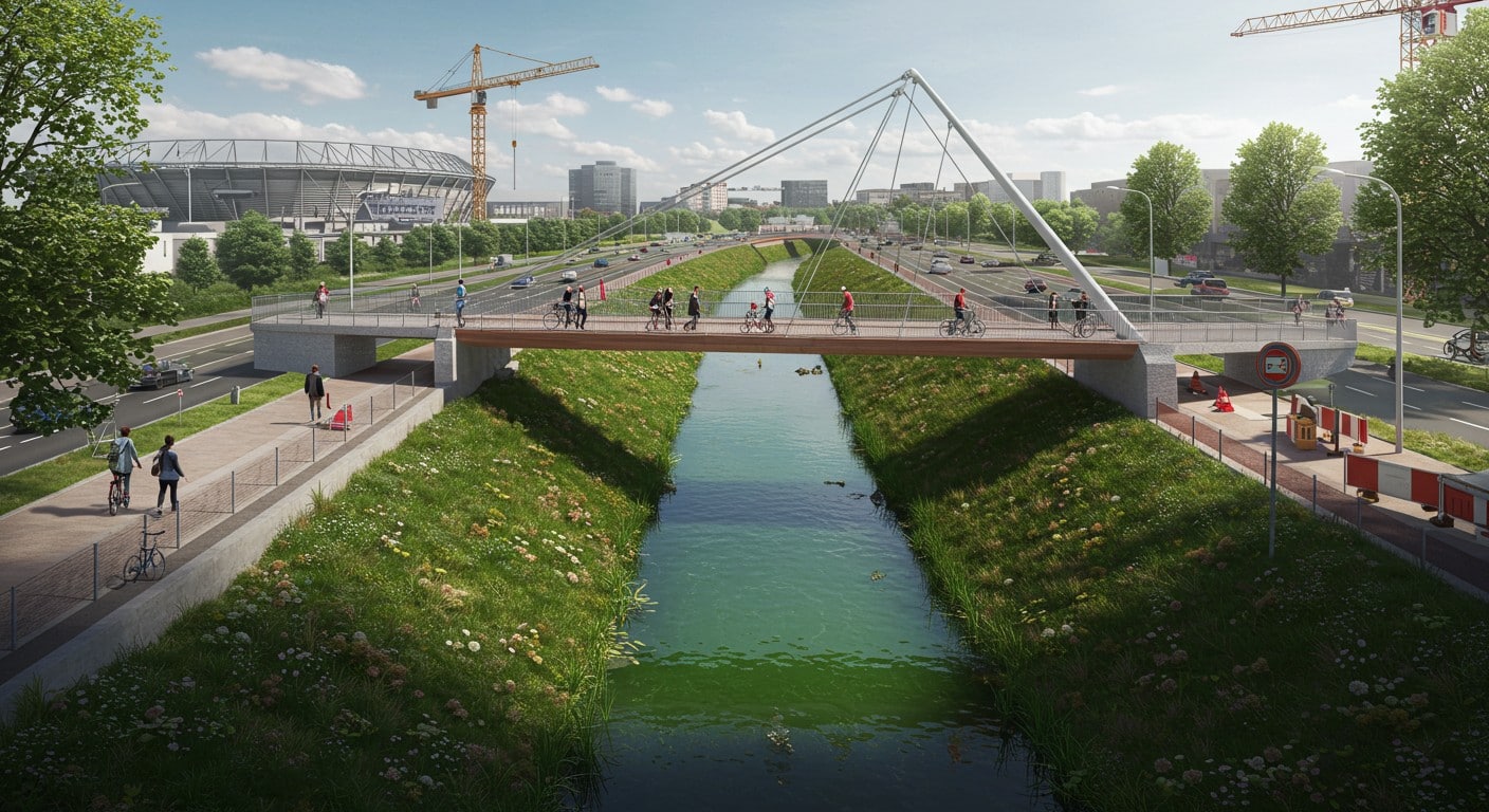 La justice bloque la passerelle cyclo-piétonne de Reims, projet phare pour les berges. Quels impacts pour la ville ? Découvrez les dessous de cette décision.
