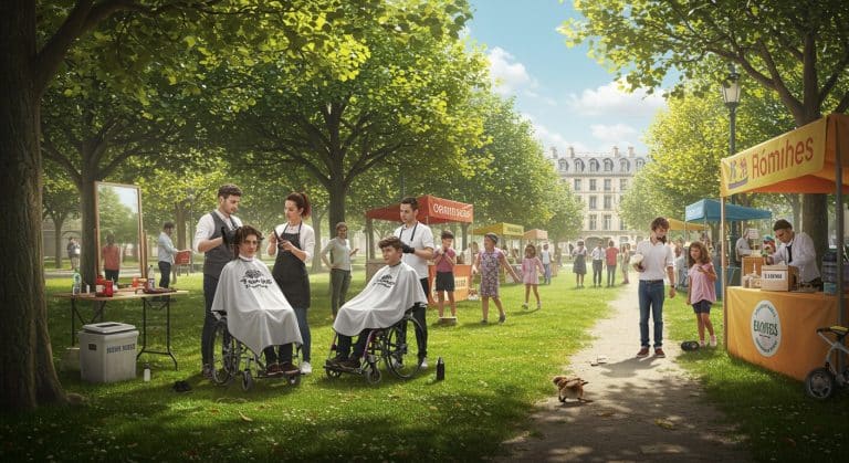 Reims : Un Salon de Coiffure Solidaire pour le Handicap