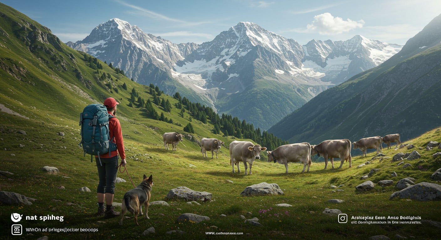 Comment cohabiter avec les troupeaux en montagne ? Découvrez les réflexes à adopter pour des randonnées sûres et respectueuses. Lisez la suite !