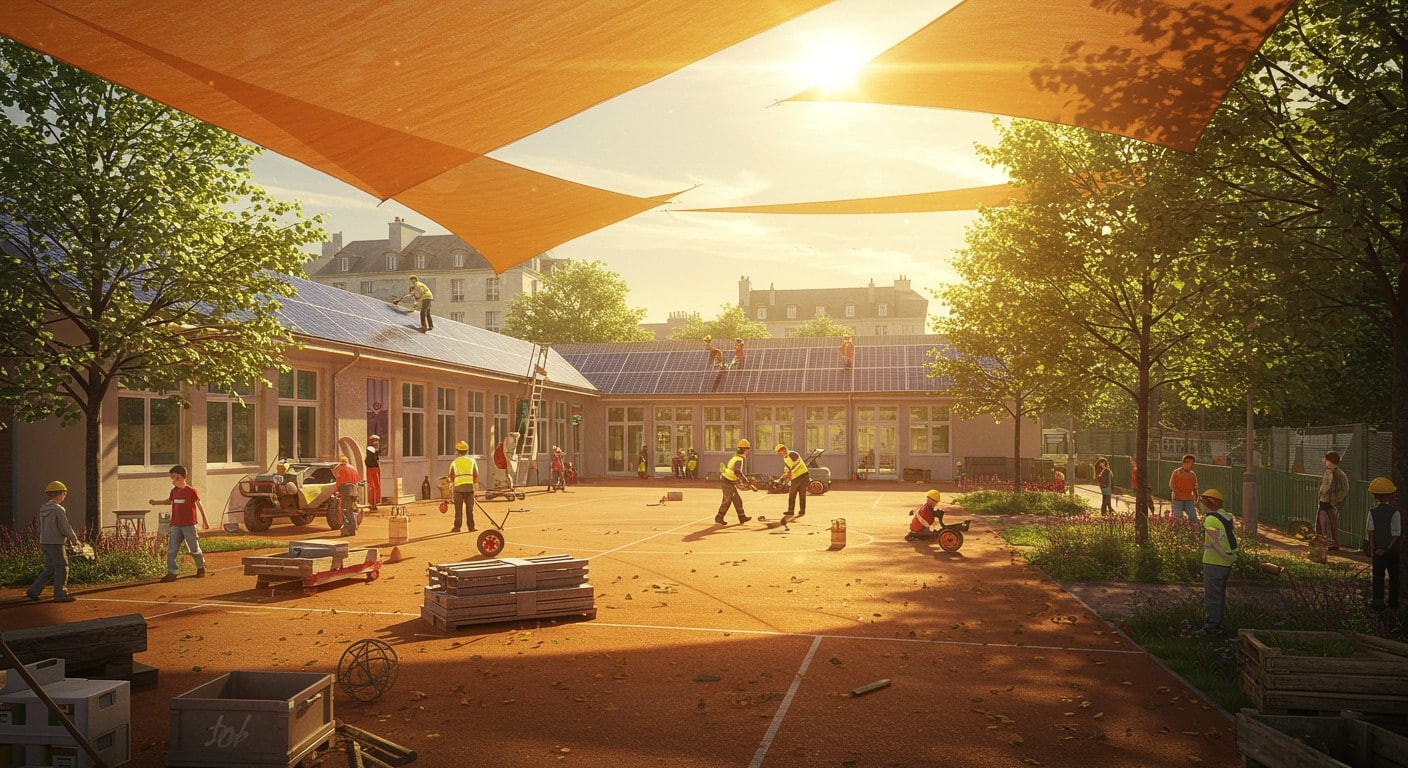 Face au réchauffement, les écoles franciliennes se rénovent pour résister aux canicules, mais les budgets et subventions posent problème. Découvrez les enjeux.