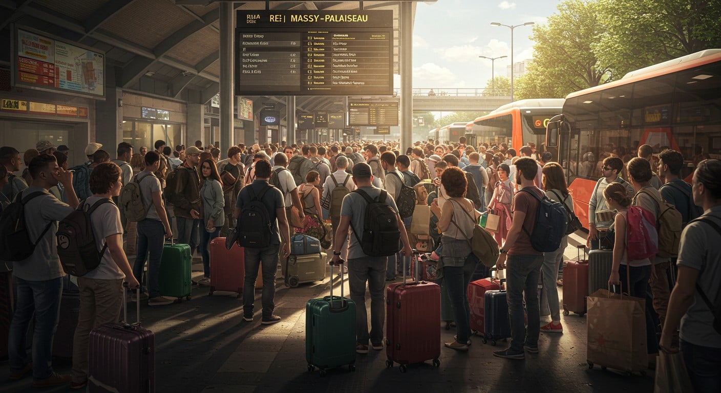 Travaux sur RER B et C : perturbations majeures à Massy-Palaiseau en été 2025. Découvrez les impacts et solutions pour les usagers.