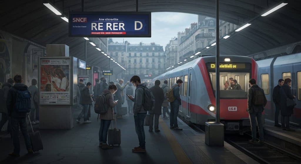 RER D : Retards et Perturbations à Paris Ce Matin