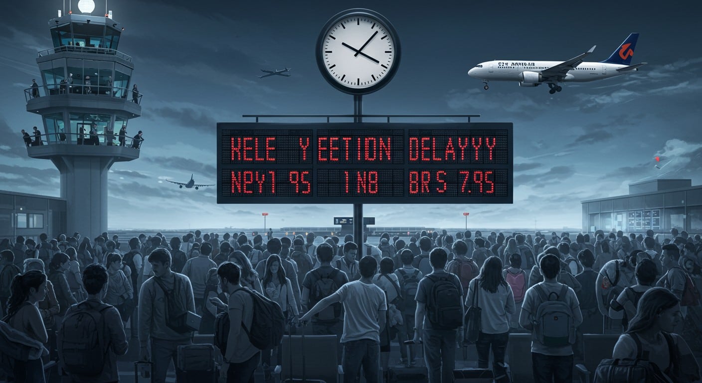 6,5M de passagers retardés en 2025 à cause du contrôle aérien français. Découvrez les causes, impacts et solutions proposées pour éviter ce chaos.