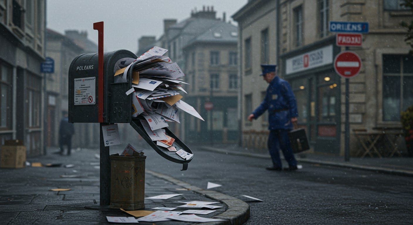 Retards massifs de courrier à Orléans après la suppression de tournées par La Poste. Découvrez les causes, impacts et solutions envisagées. Lisez la suite !