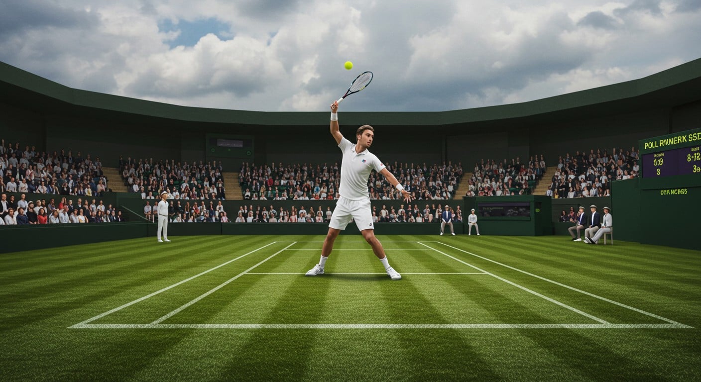 Arthur Rinderknech brille à Wimbledon 2025, visant les huitièmes face à Majchrzak. Découvrez son parcours épique sur gazon !