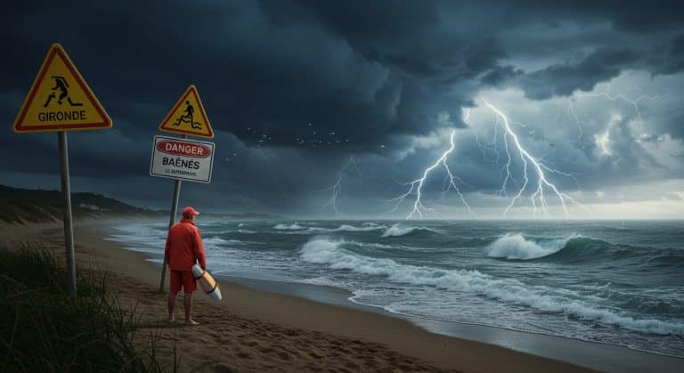 Risques de Baïnes en Gironde : Alerte Maximale ce Week-end