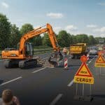 RN14 à Puiseux-Pontoise : Fermeture d’Un Mois pour Travaux