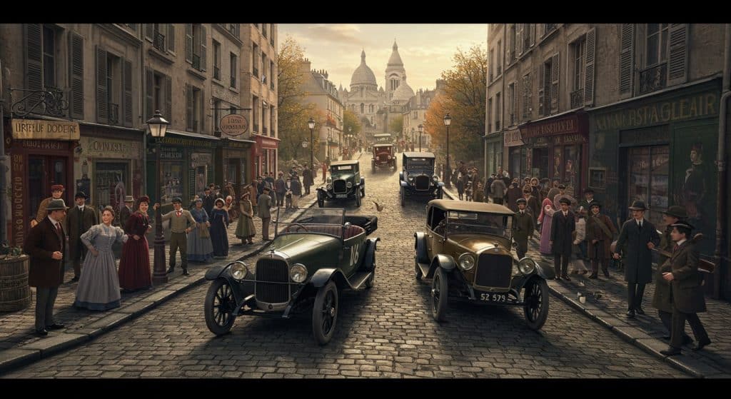 Rue Lepic : Les Courses Insolites de Montmartre