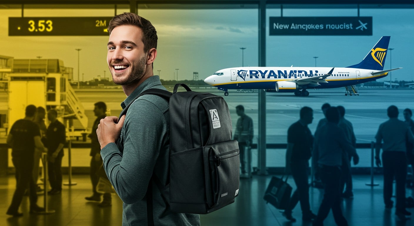 Ryanair augmente de 20% la taille des bagages cabine gratuits à 24 litres dès cet été. Découvrez ce que cela change pour vos voyages !