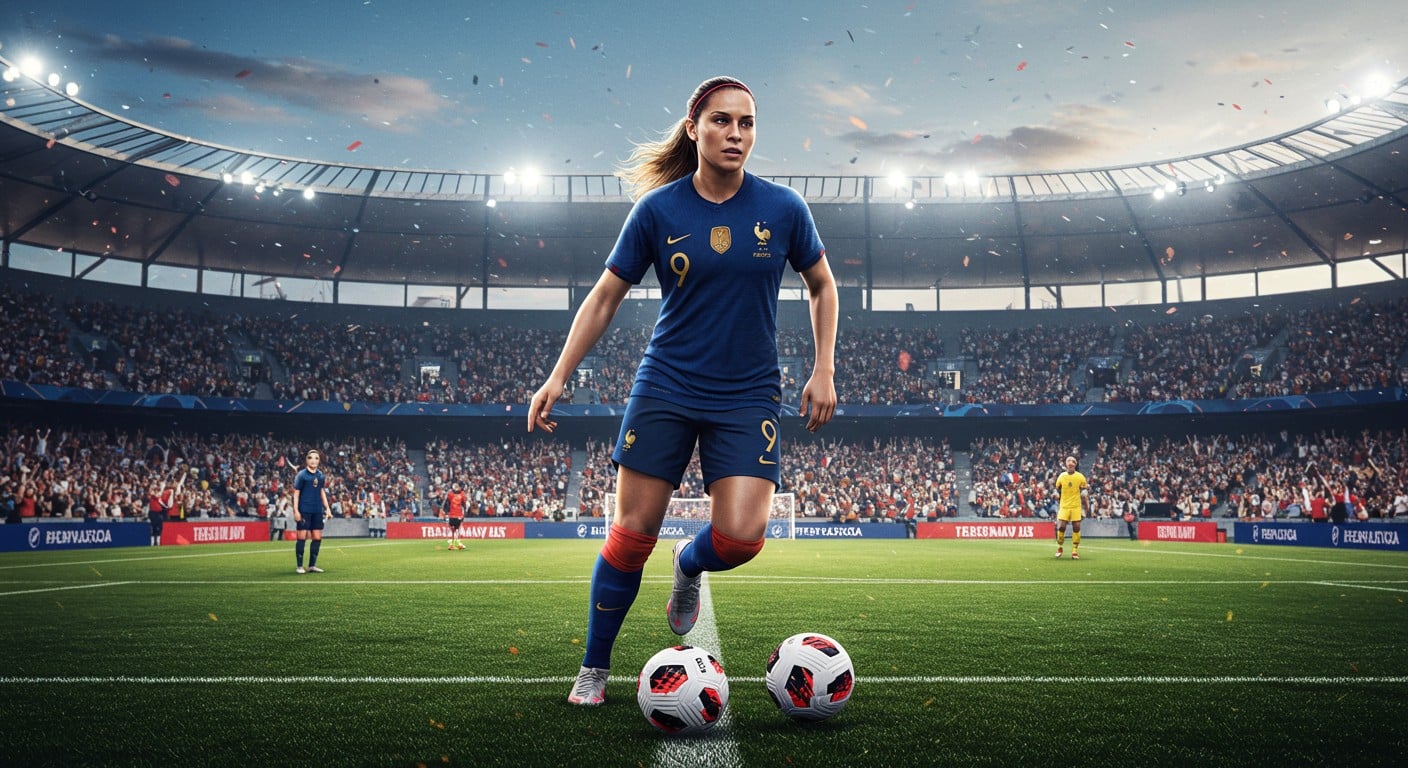 Sandy Baltimore, du PSG à Chelsea, brille à l'Euro 2025. Découvrez son parcours, son impact et son rôle clé pour les Bleues.