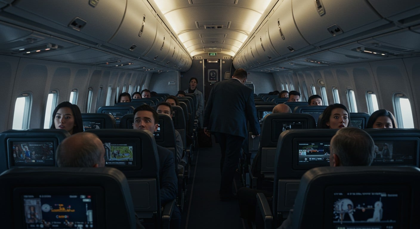 Un couple arrêté pour actes sexuels dans un avion devant des enfants. Découvrez les détails de ce scandale choquant sur un vol New York-Floride.