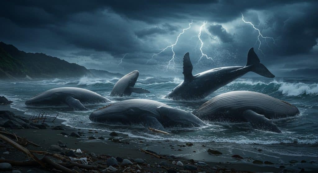 Séisme Pacifique : Baleines Échouées au Japon