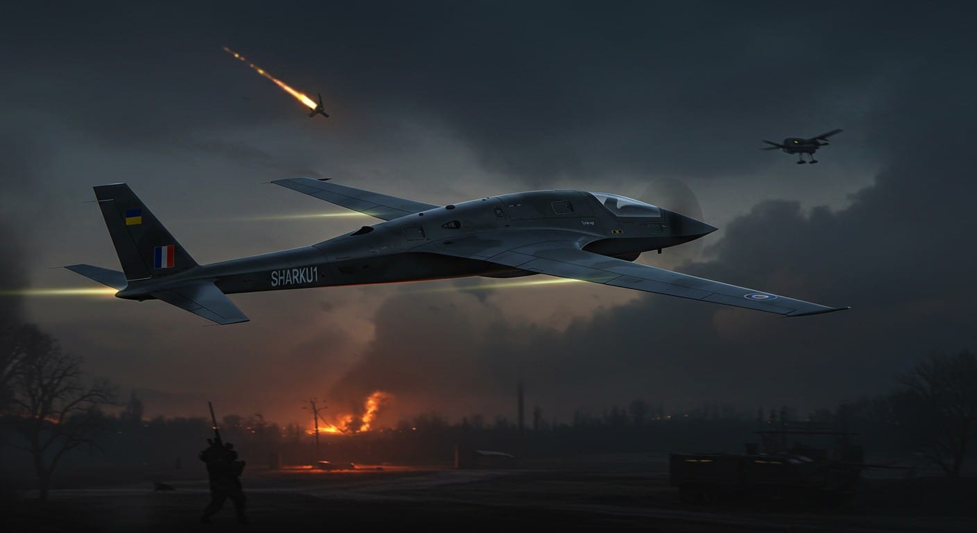 L’Ukraine déploie le SharkU1, un ULM furtif pour neutraliser les drones russes. Découvrez cette innovation de guerre électronique qui change la donne.
