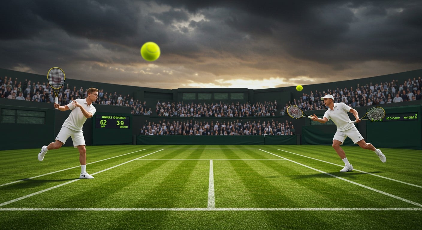 Alcaraz et Sinner s’affrontent en finale de Wimbledon 2025. Découvrez l’analyse de ce duel légendaire entre deux titans du tennis. Qui l’emportera ?