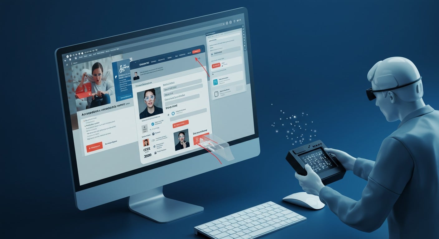 Les sites de grande distribution bloquent les malvoyants. Découvrez pourquoi et comment rendre le e-commerce inclusif pour tous. Une urgence !