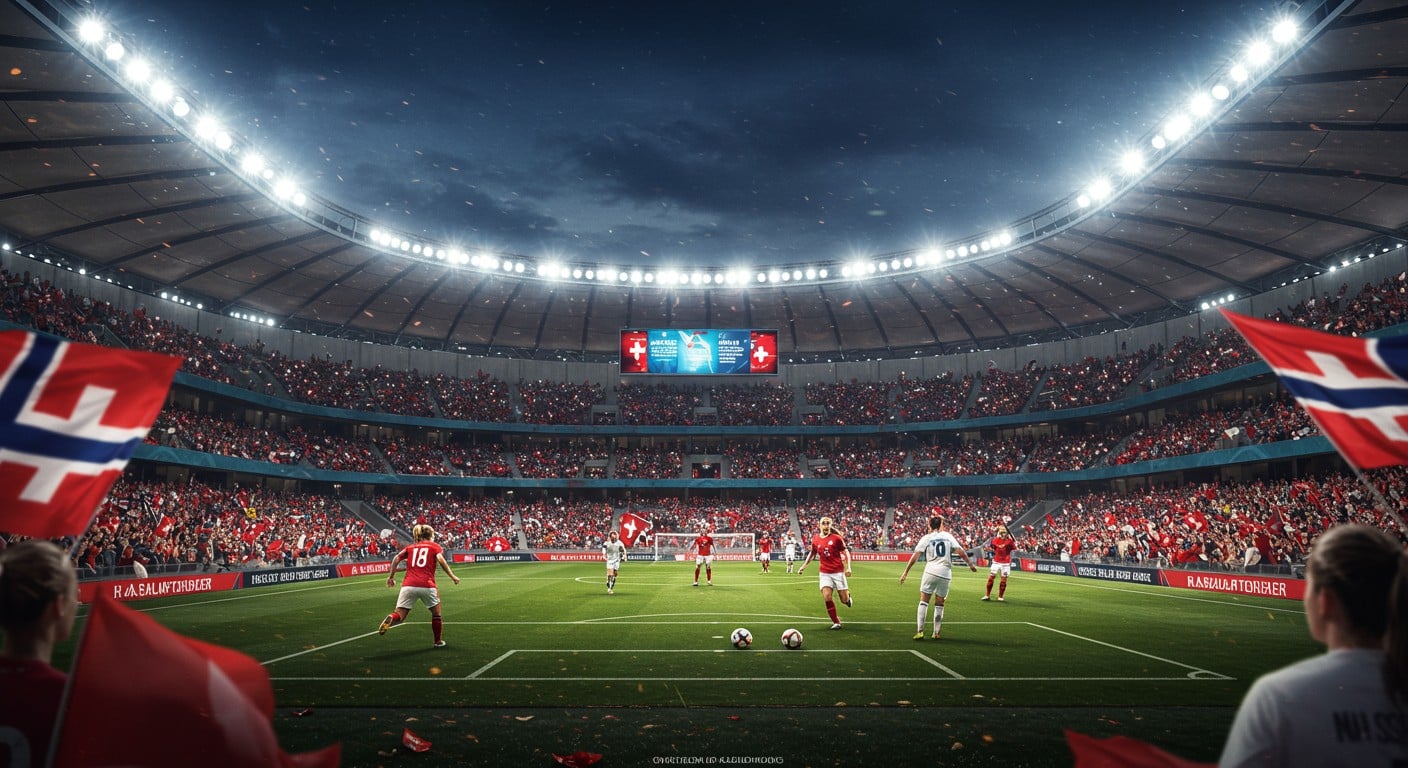 Regardez Suisse-Norvège à l’Euro féminin 2025 ! Match d’ouverture à 21h sur TMC. Ne manquez pas ce choc pour lancer la compétition en Suisse.