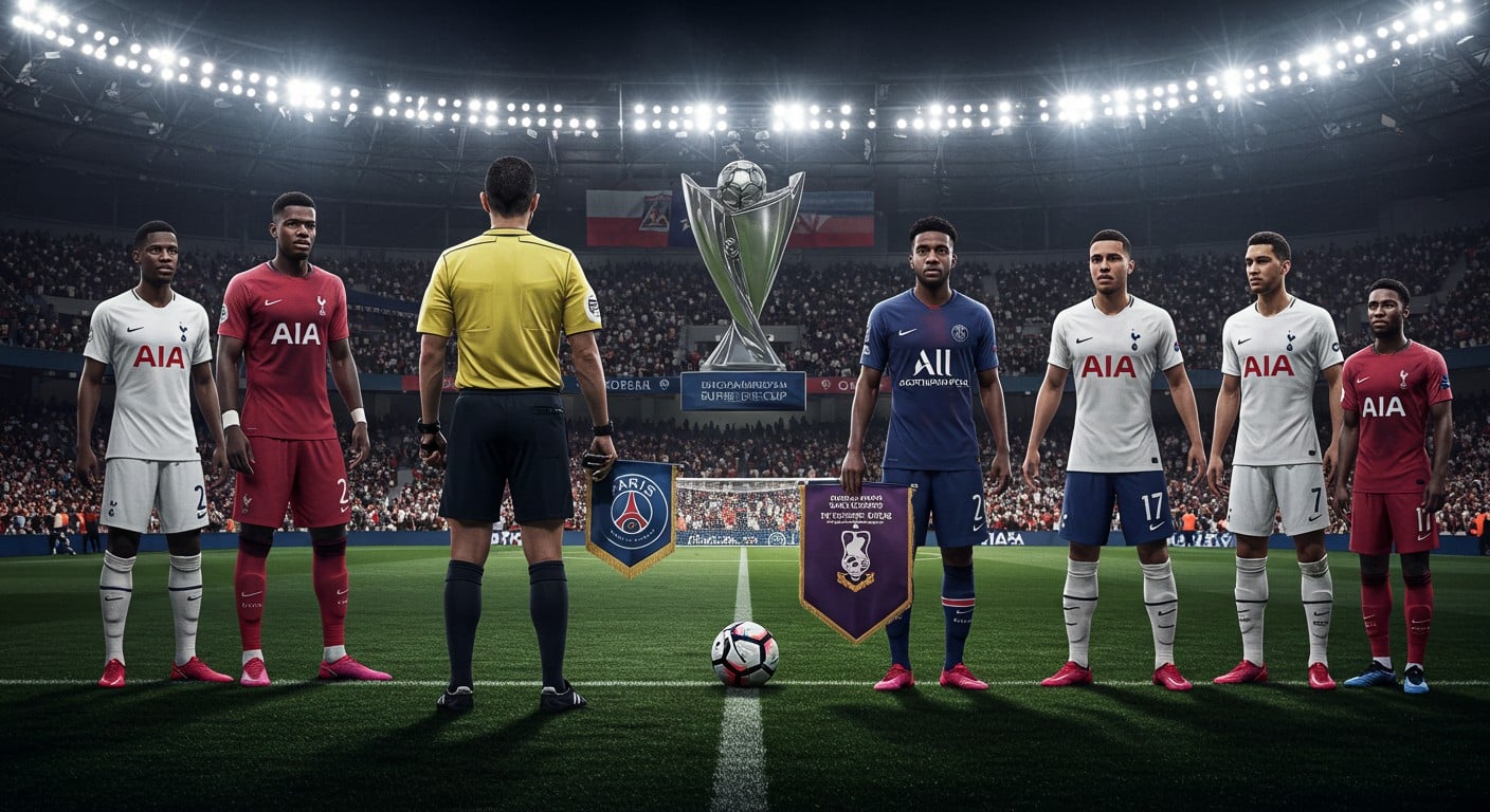PSG affronte Tottenham en Supercoupe d’Europe 2025. Découvrez l’arbitre João Pinheiro, les enjeux et les clés du match dans cet article captivant !