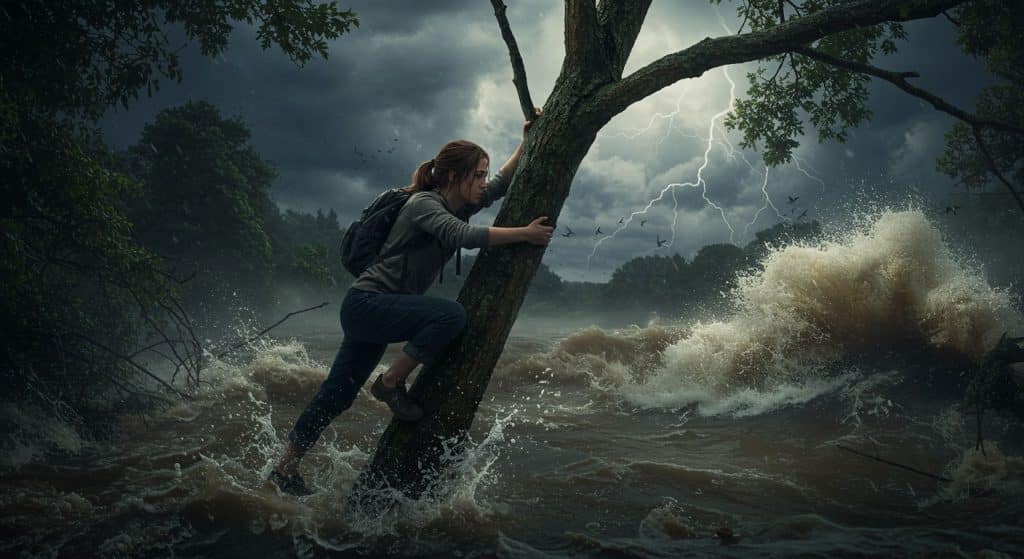 Survivante des Inondations au Texas : Un Miracle de 19 km