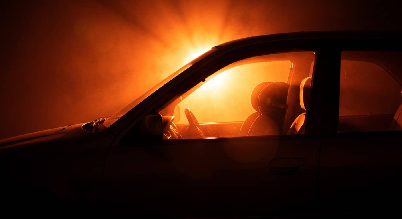 Une voiture au soleil devient une fournaise en minutes ! Découvrez les dangers du syndrome du bébé oublié et comment protéger vos enfants. Lisez vite !