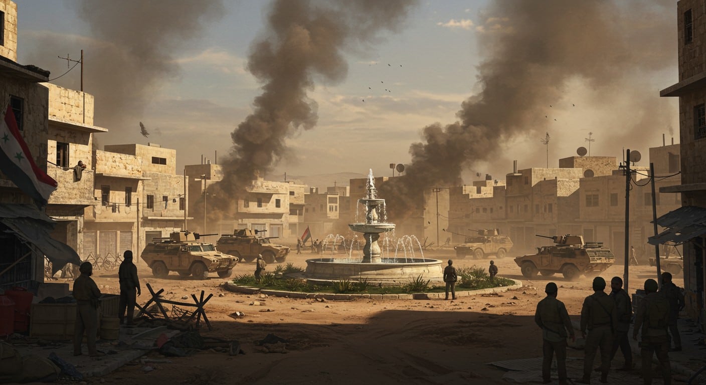 Violences à Soueïda : couvre-feu, forces gouvernementales et tensions intercommunautaires secouent le sud de la Syrie. Découvrez ce qui se passe.