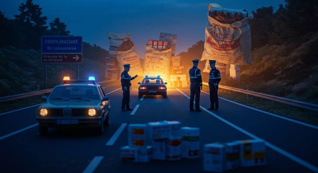 Tabac et Prégabaline Saisis : Coup de Filet sur l’A1