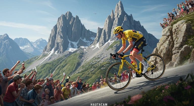 Tadej Pogacar Domine le Tour de France 2025 à Hautacam