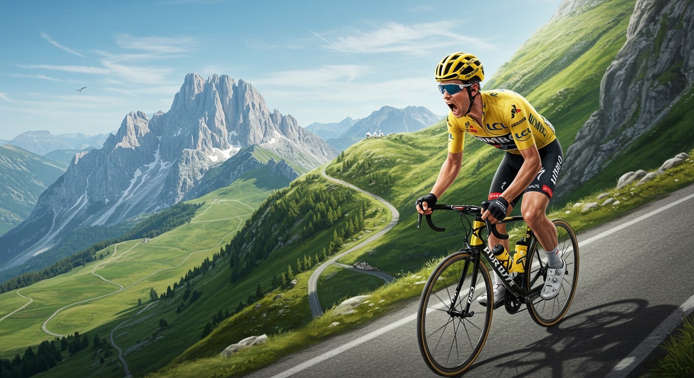 Pogacar s'impose à Hautacam lors de la 12e étape du Tour de France 2025, reprenant le maillot jaune avec brio. Découvrez son exploit et ses émotions !